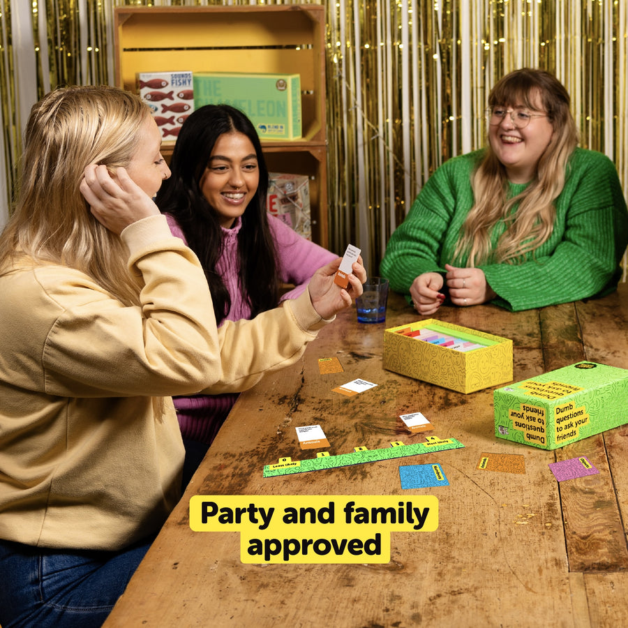 maybe an image about the product: Dumb Questions to Ask Your Friends