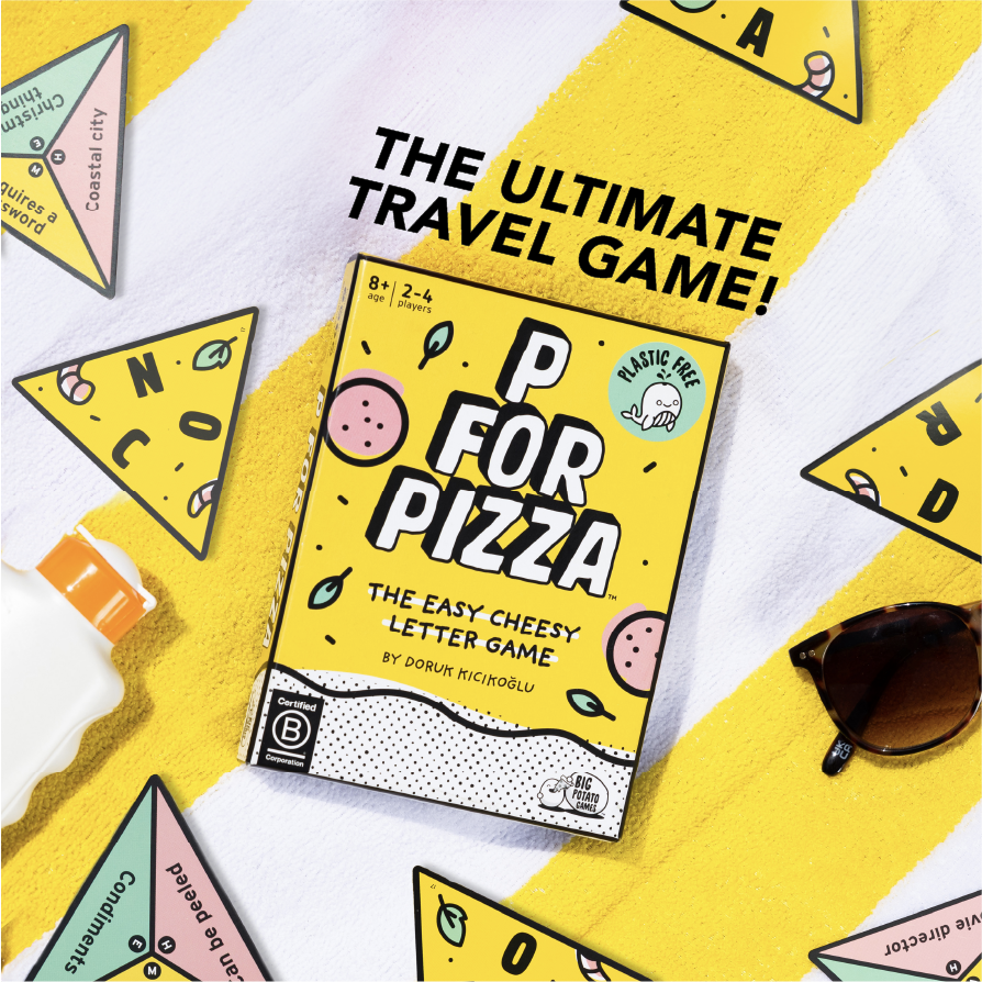 maybe an image about the product: P For Pizza