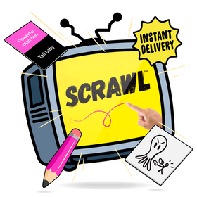 maybe an image about the product: Scrawl