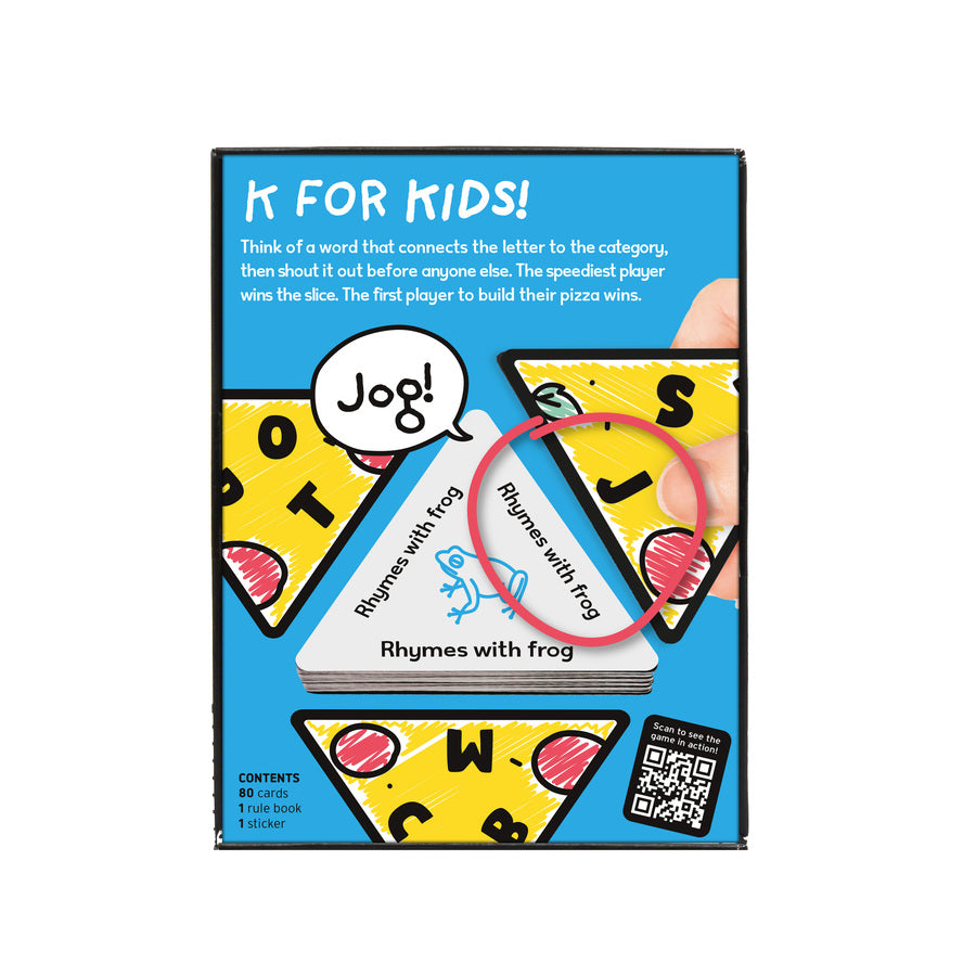 P for Pizza Kids Menu