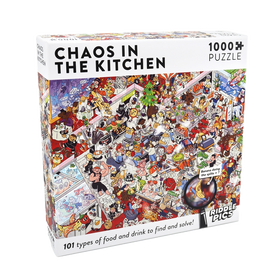 maybe an image about the product: Chaos in the Kitchen Puzzle
