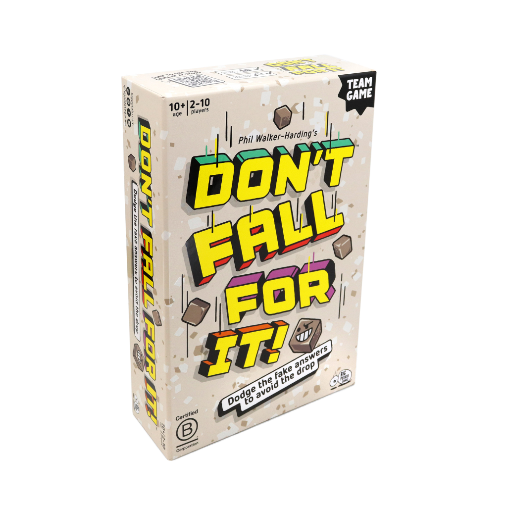 Don't Fall For It! Fun Trivia Travel Game for Families and Kids