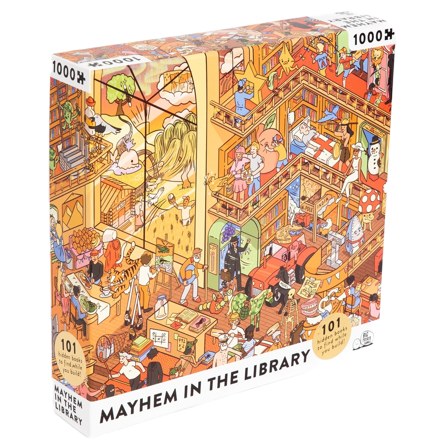 Mayhem in the Library Puzzle