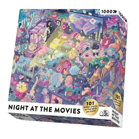 maybe an image about the product: Night at the Movies Puzzle