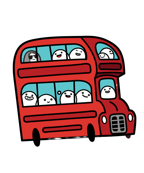 Bus Enamel Pin Featured Image