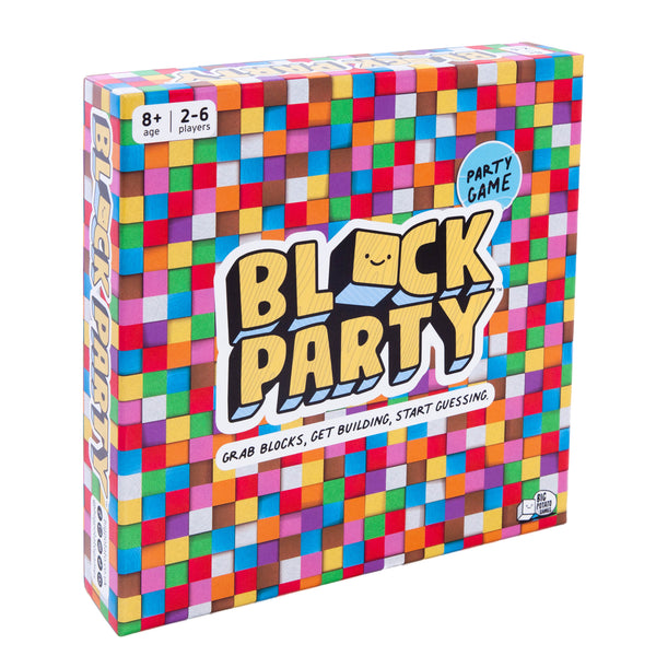 How to Play Block Party: A block-building, guessing game 