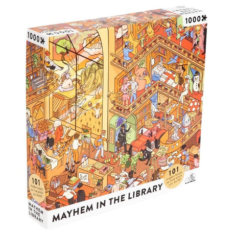 Mayhem in the Library Puzzle